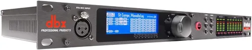 Vista 5 de dbx DriveRack PA2 2x6 PA Sistema completo de gestión de altavoces profesionales, montaje en rack con control Android e iOS. Negro