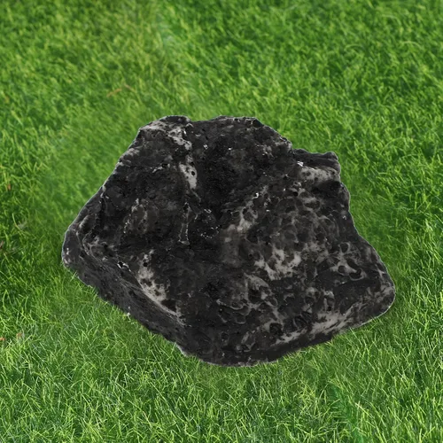 Vista 4 de Vaguelly Caja oculta de llaves de piedra falsa para exteriores, resina para ocultar una llave, almacenamiento seguro para casa, jardín, decorativo