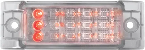 Vista 5 de Grand General 77664 - Luz LED rectangular ámbar para camiones, remolques, caravanas, autobuses y vehículos utilitarios