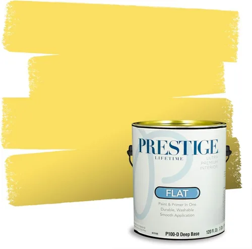 Vista 61 de PRESTIGE Pinturas de pintura exterior e imprimación en uno, 1 galón, plano, combinación comparable de Benjamin Moore* Pila de heno