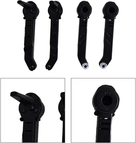 Vista 2 de Brazos de repuesto premium para dron E88 E99, negro