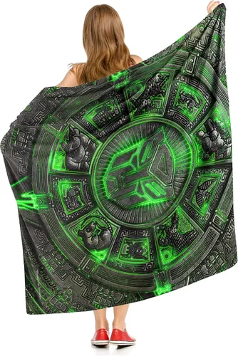 Vista 5 de Northwest Transformers - Manta de seda táctil, 50 x 60 pulgadas, Ancient Autobot