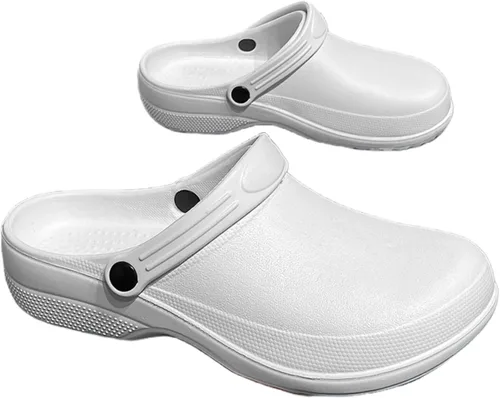 Vista 9 de Unisex EVA Clogs Waterproof Comfortable Oil-Resistant Non-Slip Work Shoes for Chef Nurse