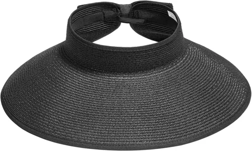 Vista 46 de Simplicity - Sombrero con protección solar UV UPF 50 para mujer, convertible en visera para playa