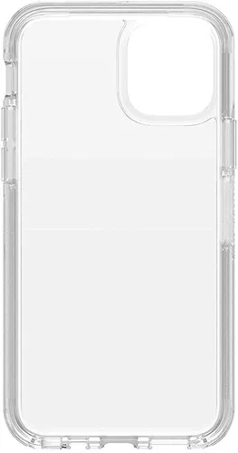 Vista 4 de OtterBox Funda para iPhone 11 Pro Symmetry Series, transparente, ultradelgada, compatible con carga inalámbrica, bordes elevados que protegen