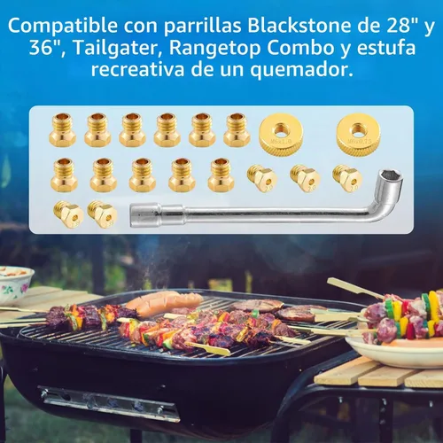 Vista 3 de Kit de conversión de boquillas de orificios de gas natural Catilon Propano