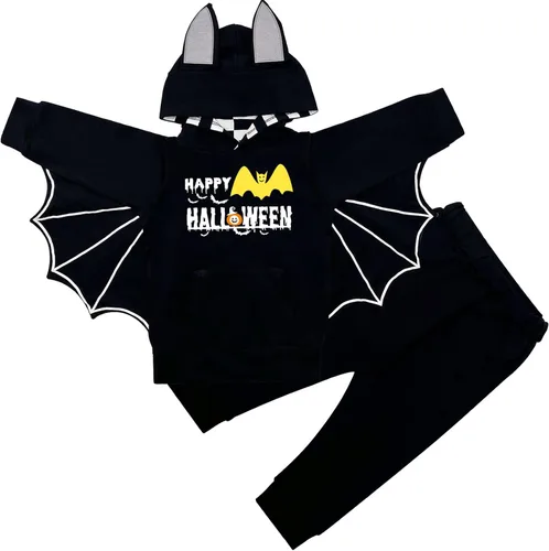 Vista 12 de Toddler Boys Girls Halloween Costume, Cosplay Clothes for Kids, Child Doctor Pirate Role Play T-Shirt Pant Set