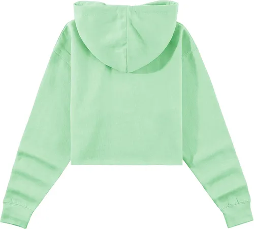 Vista 3 de Hat and Beyond Sudadera corta con capucha para mujer, de forro polar, talla S-2XL