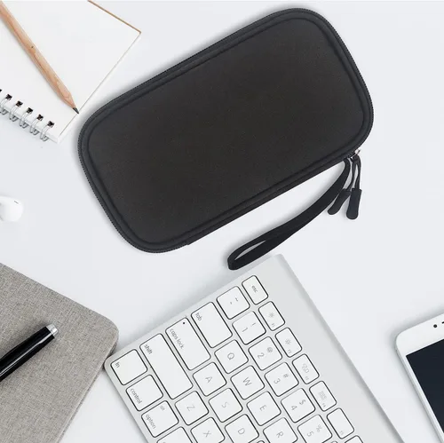 Vista 6 de Lacdo Estuche para unidad flash USB, organizador portátil de accesorios electrónicos para SanDisk/SamData/Samsung, memoria, USB, USB, USB, USB, USB