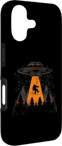 Vista 3 de Science Fiction Kryptide Sasquatch Alien UFO Myth Bigfoot Case for iPhone 17