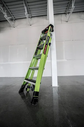 Vista 12 de Little Giant King Kombo XT, escalera extensible multiposición, 13936-071