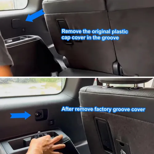 Vista 41 de AUXKO - Cubierta de carga retráctil para Lincoln MKX 2018-2016, cubierta de equipaje de maletero con protección de sombra para Lincoln Nautilus