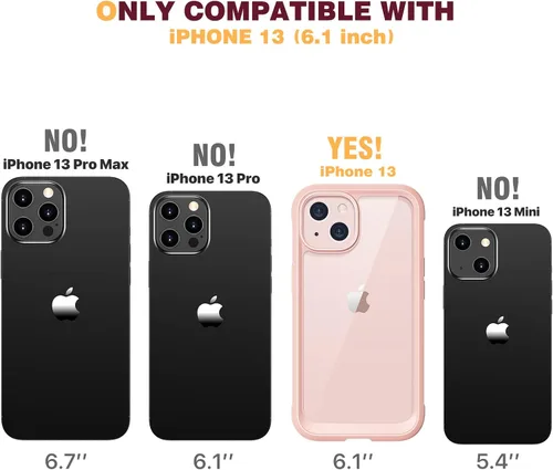 Vista 815 de DIACLARA - Funda transparente compatible con iPhone XR 6.1 pulgadas 2018