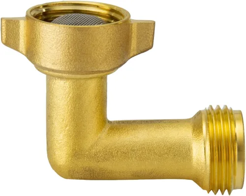 Vista 2 de PLG Codo de manguera de agua de 90 grados de 3 piezas para RV