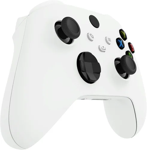 Vista 5 de eXtremeRate Palillos de repuesto negros para control Xbox Series XS, para Xbox One Standard Controller analógico, joystick personalizado para Xbox