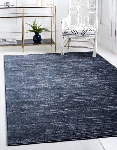 Vista 17 de Unique Loom Uptown Collection - Alfombra Madison Avenue (8 x 10 pies, rectangular, marrón y marfil)