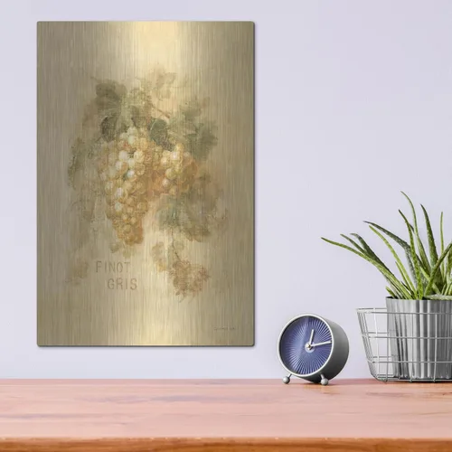 Vista 4 de Pinot Gris' by Danhui Nai Metal Wall Art, 12" x 16