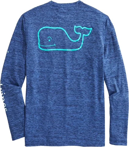 Vista 2 de vineyard vines Camiseta de manga larga Harbor Performance para hombre