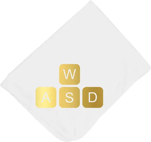 Vista 21 de Learning To Walk WASD - Gaming Baby Onesie - Hat - Blanket - Bib Package Combinations