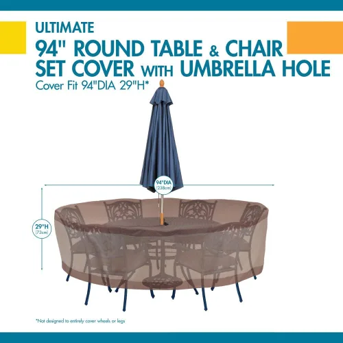 Vista 57 de Duck Covers® Cubierta de mesa impermeable definitiva