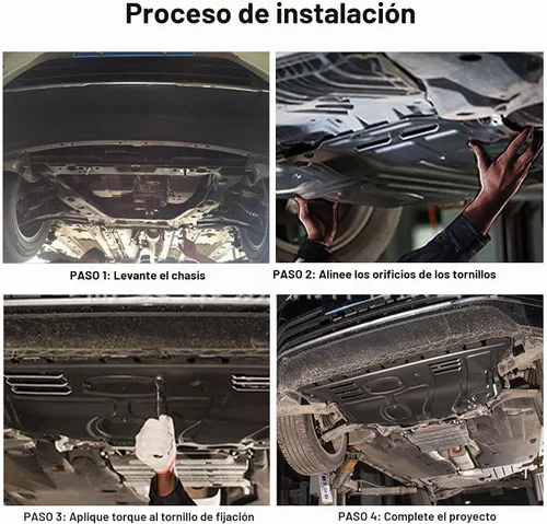 Vista 3 de GXARTS Protector contra salpicaduras del motor, protector debajo del automóvil, placa 74110-TBA-A00 90674-TY2-A01 Compatible con Honda Civic 2016