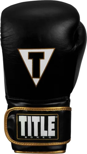 Vista 4 de Title Boxeo Guantes Mexicanos de Cuero Quatro - Guantes de Boxeo, Guantes de Saco de Boxeo, Guantes de Kickboxing, Guantes de Boxeo, Guantes de Saco