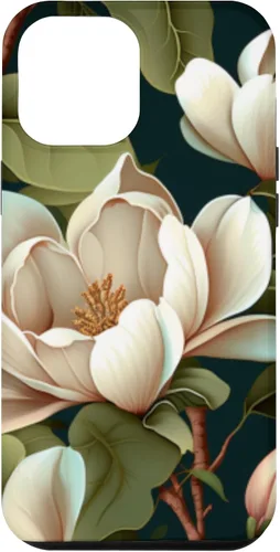 Vista 26 de Carcasa Magnolia Floral para iPhone 17