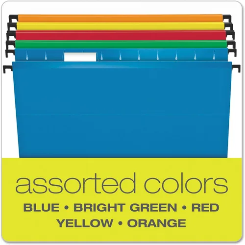 Vista 9 de Pendaflex Surehook fólders de archivos colgantes reforzados, Colores Variados
