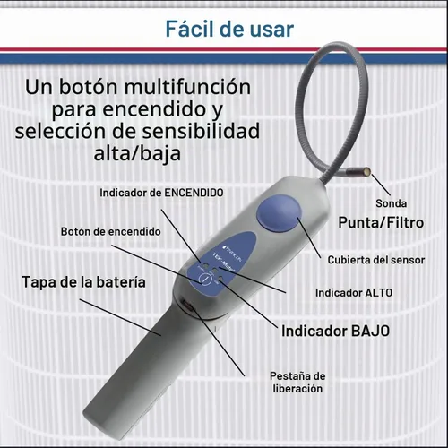 Vista 4 de Inficon Inficon Detector de fugas de refrigerante, modelo: 705-202-G1