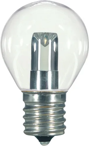 Vista 13 de Satco S9176 LED T6 Frost 2700K Bombilla base de candelabro, 0.8W