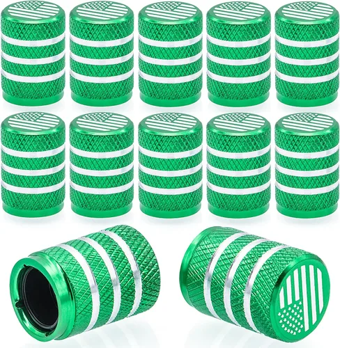 Vista 34 de 4 piezas de tapas de válvula de rueda con forma de punta, válvula de rueda de aleación de aluminio con punta, cubiertas universales de válvula