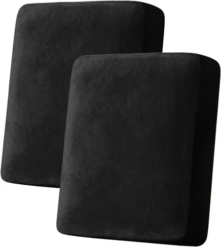 Vista 65 de Funda para Sofá de Terciopelo Elástico Funda de Cojín de Sofá 1 Pieza - Funda Elástica Lavable para Asiento o Respaldo, Fundas de Asiento para Sofás