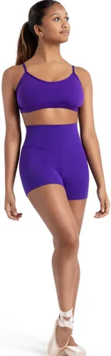Vista 4 de Capezio Pantalones cortos de talle alto para mujer