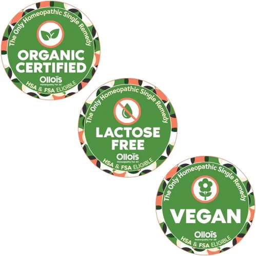 Vista 3 de OLLOIS Essential Kit, 10 remedios homeopáticos veganos, orgánicos, sin lactosa