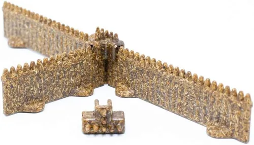 Vista 9 de Dirt Cheap Dungeons Palisades Kit TT RPG Terrain Building para Calabozos y Dragones, Pathfinder, Juegos de Guerra y mucho más