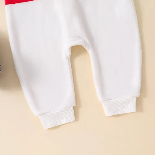 Vista 6 de Traje de Navidad para bebé niño y niña, mono de monstruo verde, mameluco de disfraz de Navidad