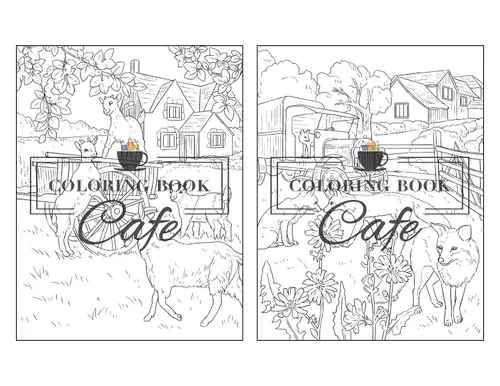 Vista 13 de English Countryside An Adult Coloring Book Featuring 50 Scenic Countryside Designs with Beautiful Gardens, Cute Animals and Charming Country Homes