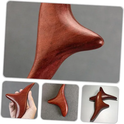 Vista 9 de ORFOFE 2 unids Rosewood Guasha Tableros Masajeador Linfático Herramientas para Cara Mano Cuello Tabla de Raspar Natural para Reducción