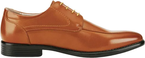 Vista 3 de Bruno Marc Zapatos de vestir formales clásicos con cordones Oxfords para hombre