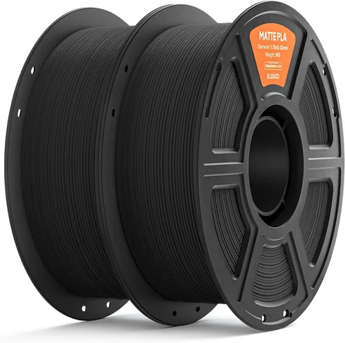 Vista 31 de ELEGOO Filamento de ácido poliláctico (PLA) mate 1.75mm Beige 1KG, filamento de impresora 3D de alta precisión, carrete de 1kg (2.2lbs) Compatible
