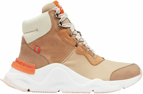 Vista 2 de Sorel Botas Kinetic RNEGD Conquest para mujer, botas de invierno de cuero impermeables