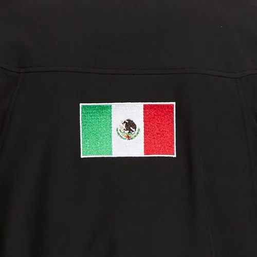 Vista 6 de Ariat Chaqueta Classic Team Softshell Mexico para hombre color negro
