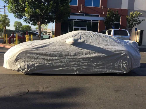 Vista 4 de Cubierta para Auto de CarsCover, de trabajo pesado, resistente a la intemperie, Ultra protectora