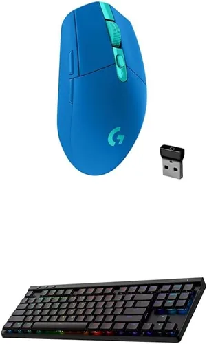 Vista 17 de Logitech G 305 Lightspeed - Mouse inalámbrico para juegos, sensor de héroe, 12,000 DPI, ligero, 6 botones programables, batería de 250 horas, Blanco