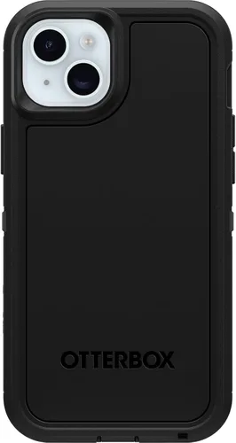 Vista 2 de OtterBox Funda para iPhone 15 Plus y iPhone 14 Plus Defender Series XT, color negro, sin pantalla, resistente, se ajusta a MagSafe, accesorio