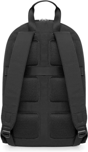 Vista 2 de Moleskine Mochila Metro, almacenamiento para laptop de 15 pulgadas, mochila de negocios, para hombres, mujeres, color negro