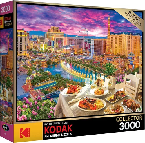 Vista 8 de RoseArt - Kodak Premium - Brandon's Bookstore - Rompecabezas de 3000 piezas para adultos