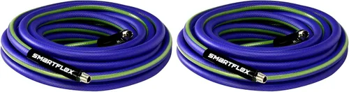 Vista 10 de SmartFlex Manguera de aire, 3/8 pulg x 25 pies, híbrida, azul - HSF3825BL2