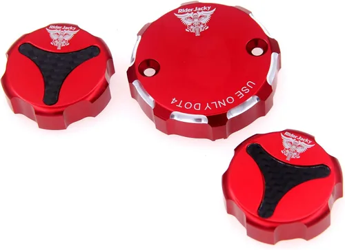 Vista 5 de Para Ducati 848/EVO 2008-2013 2009 2010 2011 2012 CNC aluminio motocicleta freno delantero embrague y tapa de depósito de líquido de freno trasero