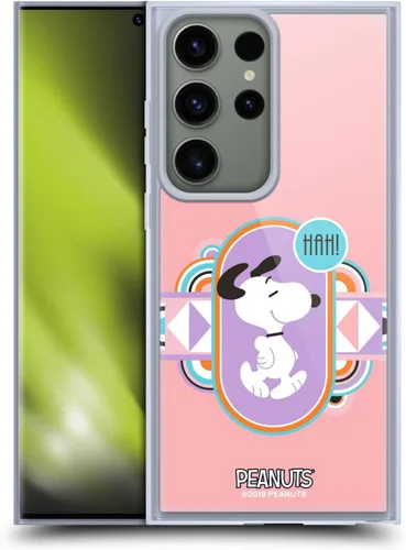 Vista 211 de Head Case Designs Snoopy Deco Dreams - Funda de gel con licencia oficial de Peanuts Blue Pattern [protección de grado militar] compatible con Google